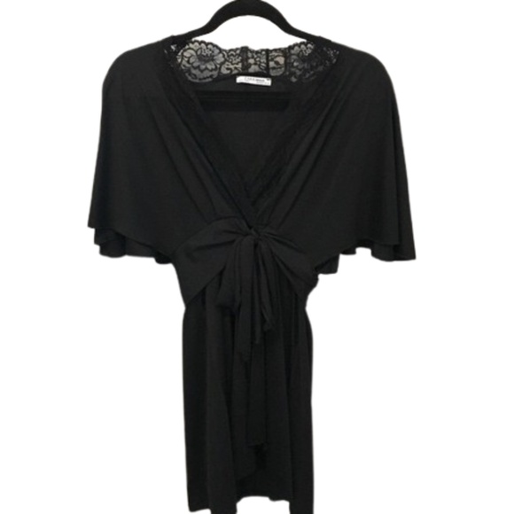 Zara โฆ Flattering Lightweight Black Dress (S) - Picture 1 of 5
